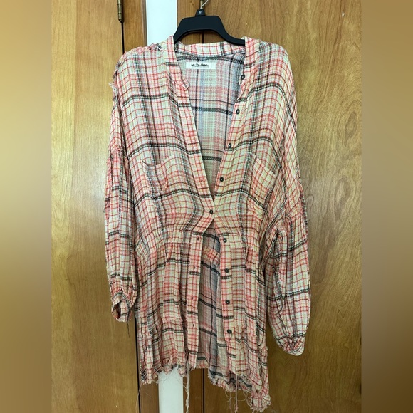 We The Free Dresses & Skirts - Free people striped long sleeve dress / tunic